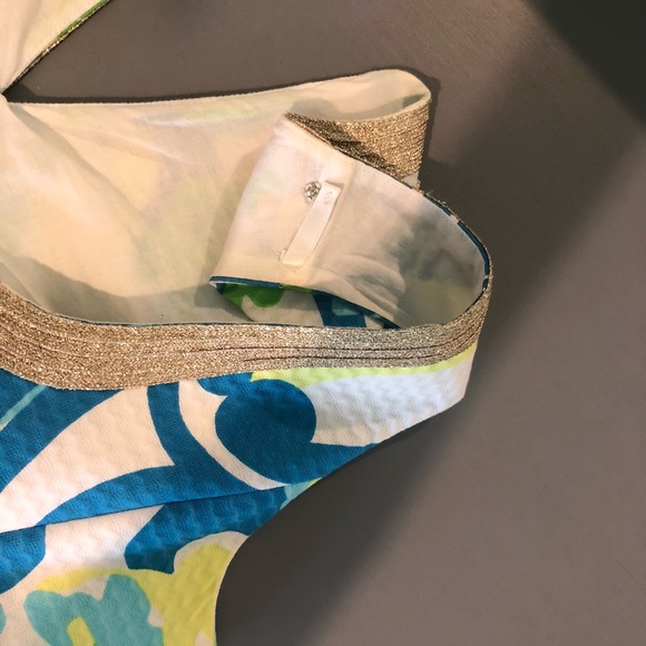 Lilly Pulitzer Janice Shift Dress sz 2 - Picture 5 of 6